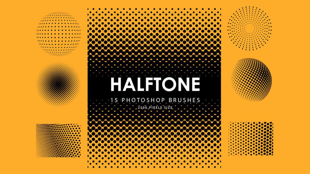 Extremely Free Halftone Adobe Photoshop Brushes Blueblots Com | My XXX ...