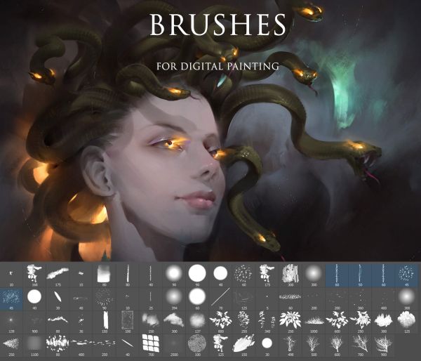 download digital painting brushes photoshop