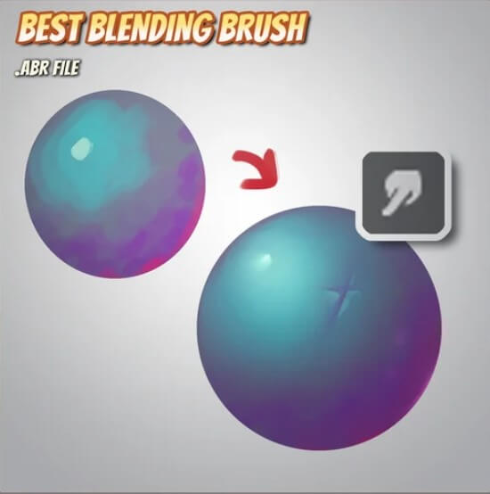 Best Blending Brush - Free Photoshop Brushes